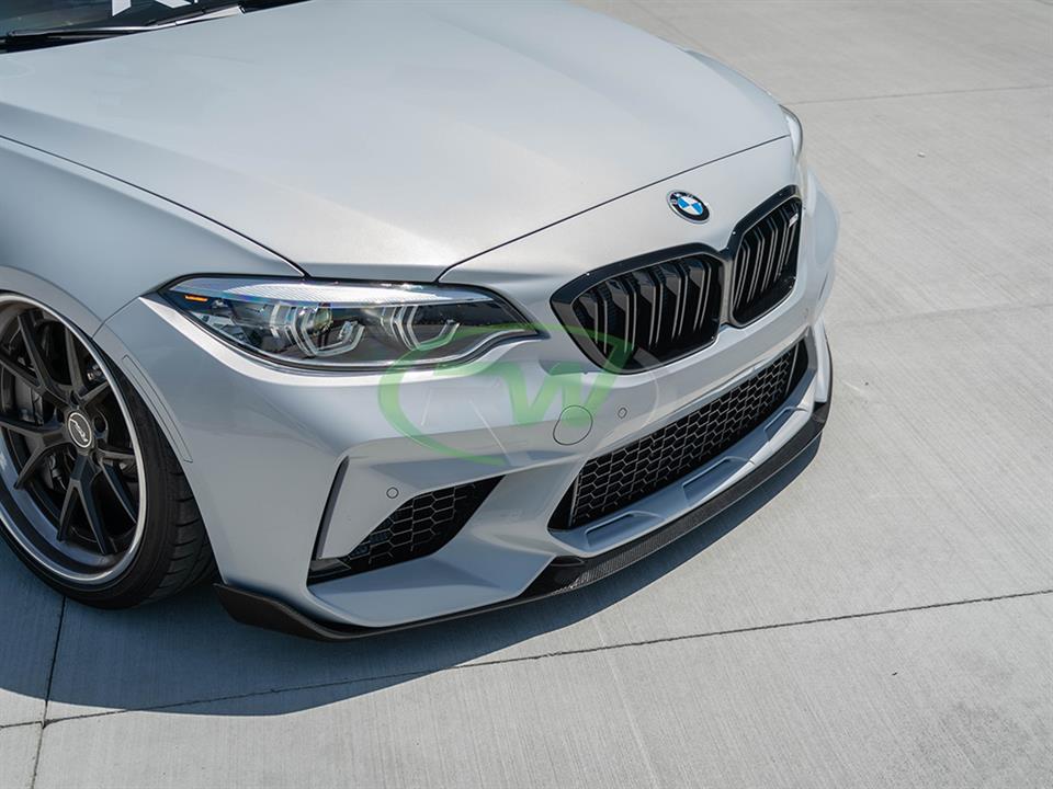 Brand: 2019-2021 BMW 2 Series F87 M2 Competition Carbon Fiber Front Lip