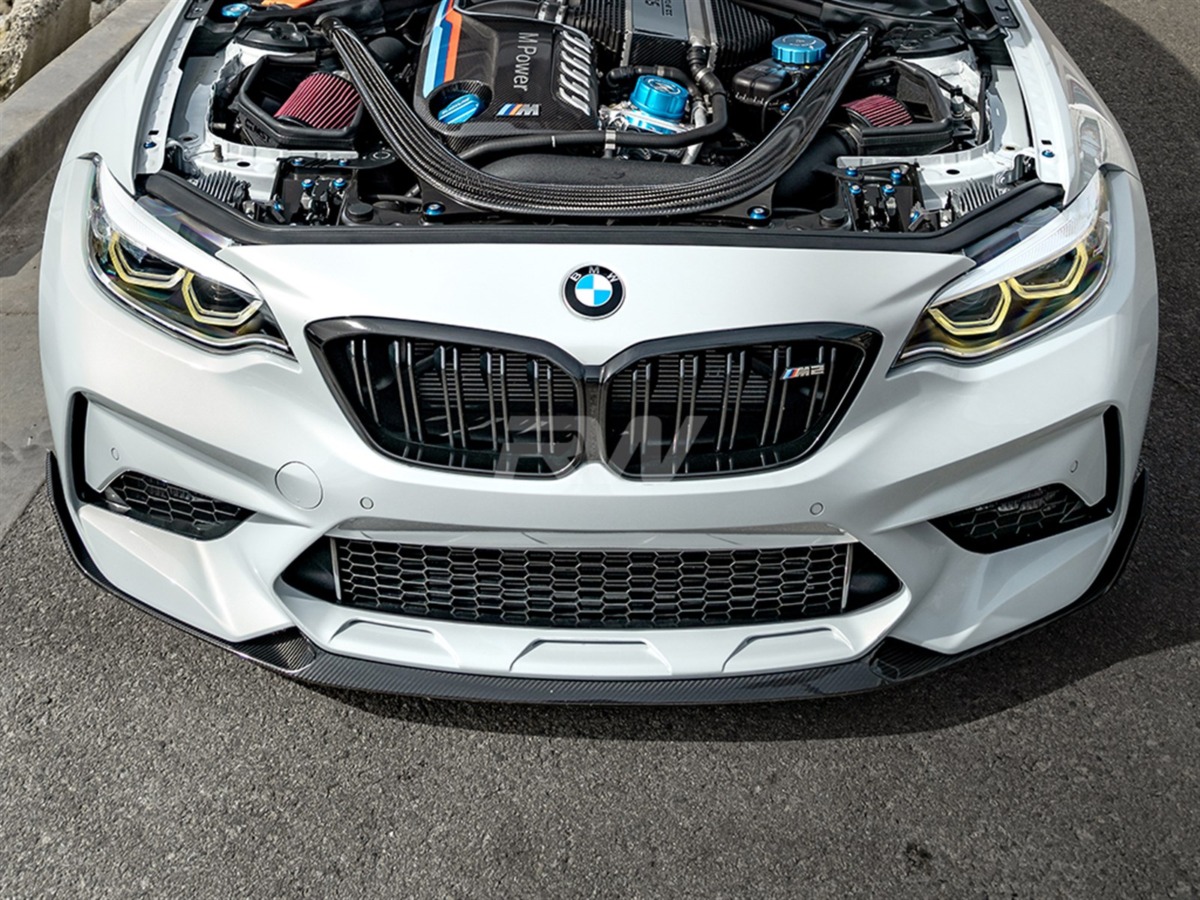 Brand: 2019-2021 BMW 2 Series F87 M2 Competition Carbon Fiber Front Lip