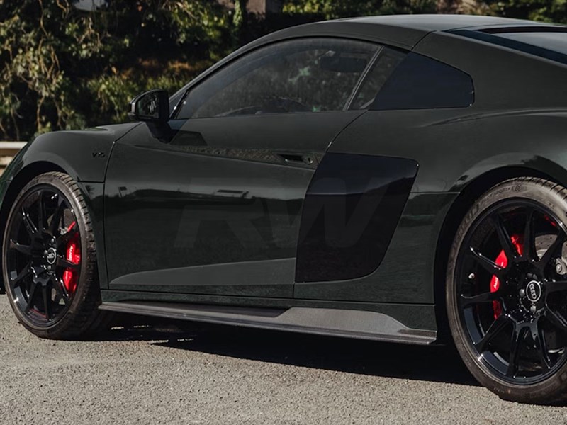 Brand: 2020-2024 Audi R8 4S GT Style Carbon Fiber Side Skirt Extensions