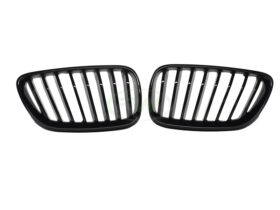 Brand: 2020-2024 BMW 2 Series F22 F23 F87 Double Slat Gloss Black Grilles
