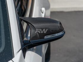 Brand: 2020-2024 BMW 2 Series F22 F30 F32 F87 M Styled CF Mirror Caps