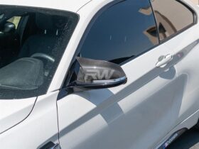 Brand: 2020-2024 BMW 2 Series F22 F30 F32 F87 M Styled CF Mirror Caps