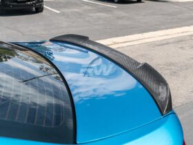 Brand: 2020-2024 BMW 2 Series F22 F87 CS Style Carbon Fiber Trunk Spoiler
