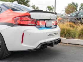 Brand: 2020-2024 BMW 2 Series F22 F87 CS Style Carbon Fiber Trunk Spoiler