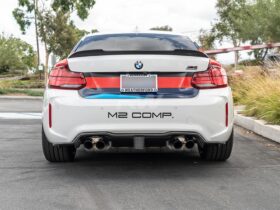 Brand: 2020-2024 BMW 2 Series F22 F87 CS Style Carbon Fiber Trunk Spoiler