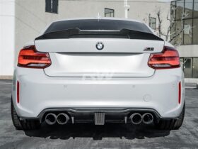 Brand: 2020-2024 BMW 2 Series F22/F87 GTX V2 Carbon Fiber Trunk Spoiler