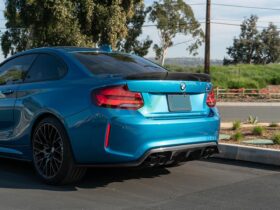 Brand: 2020-2024 BMW 2 Series F22 F87 RWS Carbon Fiber Trunk Spoiler