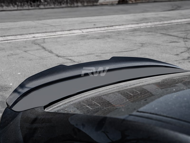 Brand: 2020-2024 BMW 2 Series F44 2 Series GTX Carbon Fiber Trunk Spoiler