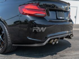 Brand: 2020-2024 BMW 2 Series F87 M2 3D Style Carbon Fiber Diffuser