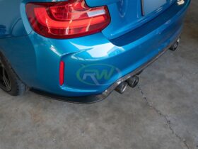 Brand: 2020-2024 BMW 2 Series F87 M2 3D Style Carbon Fiber Diffuser