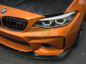 Brand: 2020-2024 BMW 2 Series F87 M2 3D Style CF Front Lip Spoiler