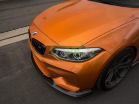 Brand: 2020-2024 BMW 2 Series F87 M2 3D Style CF Front Lip Spoiler