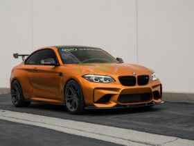 Brand: 2020-2024 BMW 2 Series F87 M2 3D Style CF Front Lip Spoiler