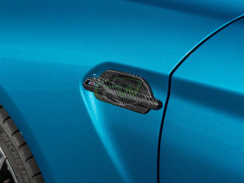Brand: 2020-2024 BMW 2 Series F87 M2 Carbon Fiber Fender Trims
