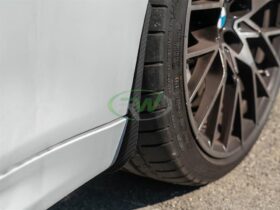 Brand: 2020-2024 BMW 2 Series F87 M2 Carbon Fiber Front Splash Guards