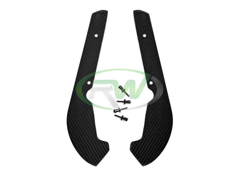 Brand: 2020-2024 BMW 2 Series F87 M2 Carbon Fiber Front Splash Guards