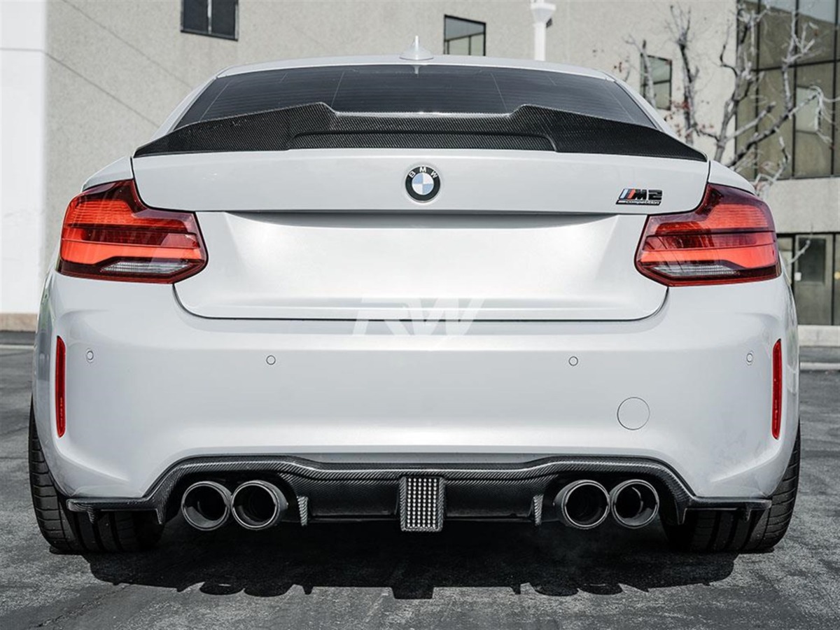 Brand: 2020-2024 BMW 2 Series F87 M2 Carbon Fiber Kholen Style Diffuser