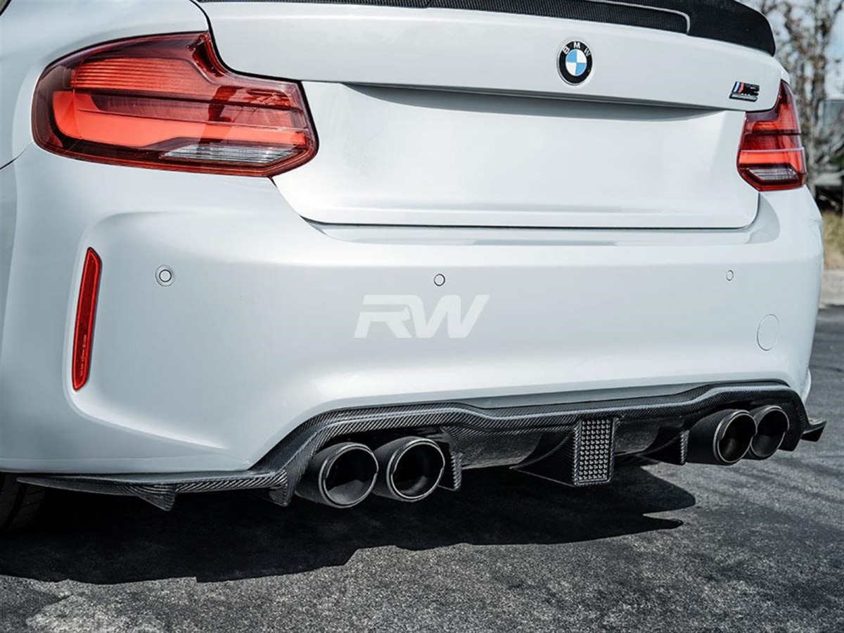 Brand: 2020-2024 BMW 2 Series F87 M2 Carbon Fiber Kholen Style Diffuser