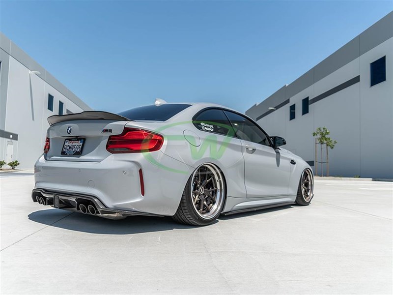 Brand: 2020-2024 BMW 2 Series F87 M2 Carbon Fiber Kholen Style Diffuser