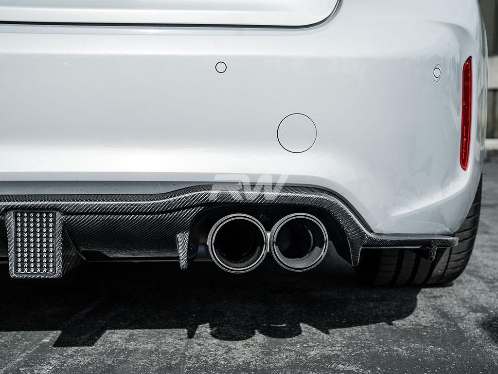 Brand: 2020-2024 BMW 2 Series F87 M2 Carbon Fiber Kholen Style Diffuser