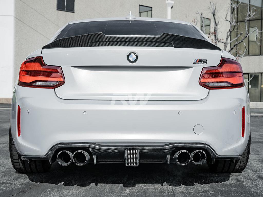 Brand: 2020-2024 BMW 2 Series F87 M2 Carbon Fiber Kholen Style Diffuser