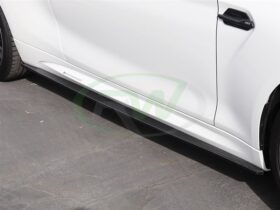 Brand: 2020-2024 BMW 2 Series F87 M2 Carbon Fiber Side Skirt Extensions