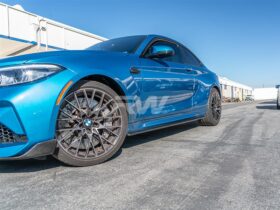 Brand: 2020-2024 BMW 2 Series F87 M2 Carbon Fiber Side Skirt Extensions