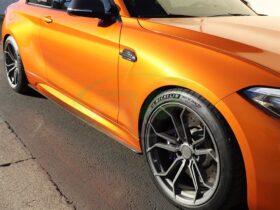 Brand: 2020-2024 BMW 2 Series F87 M2 Carbon Fiber Side Skirt Extensions