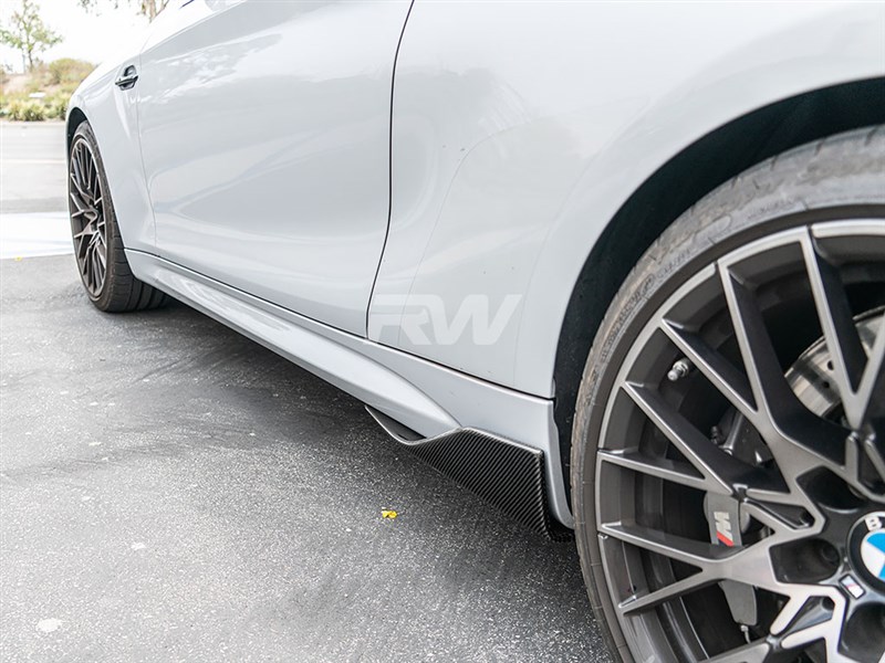 Brand: 2020-2024 BMW 2 Series F87 M2 Carbon Fiber Side Skirt Winglets