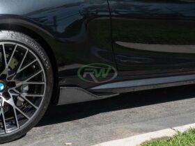 Brand: 2020-2024 BMW 2 Series F87 M2 Carbon Fiber Side Skirt Winglets