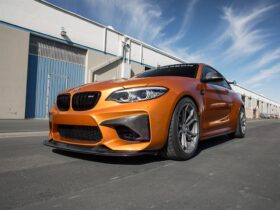 Brand: 2020-2024 BMW 2 Series F87 M2 Carbon Fiber Upper Bumper Splitters