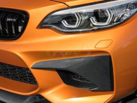 Brand: 2020-2024 BMW 2 Series F87 M2 Carbon Fiber Upper Bumper Splitters