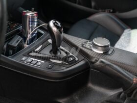 Brand: 2020-2024 BMW 2 Series F87 M2 Comp/CS CF Alcantara Console Trim