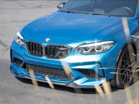 Brand: 2020-2024 BMW 2 Series F87 M2 Comp CS Style CF Front Lip