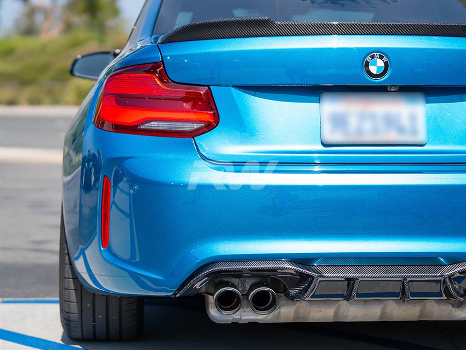 Brand: 2020-2024 BMW 2 Series F87 M2 DTM Carbon Fiber Rear Diffuser