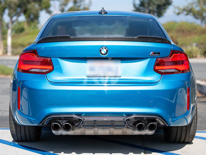 Brand: 2020-2024 BMW 2 Series F87 M2 DTM Carbon Fiber Rear Diffuser