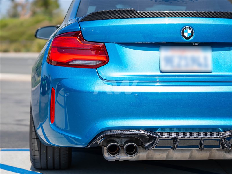 Brand: 2020-2024 BMW 2 Series F87 M2 DTM Carbon Fiber Rear Diffuser