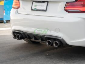 Brand: 2020-2024 BMW 2 Series F87 M2 Performance Style Carbon Fiber Diffuser