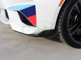 Brand: 2020-2024 BMW 2 Series F87 M2 Performance Style Front CF Splitters
