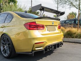 Brand: 2020-2024 BMW 2 Series M2 M3 M4 GTS Style Carbon Fiber Wing