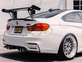 Brand: 2020-2024 BMW 2 Series M2 M3 M4 GTS Style Carbon Fiber Wing