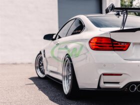 Brand: 2020-2024 BMW 2 Series M2 M3 M4 GTS Style Carbon Fiber Wing