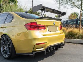 Brand: 2020-2024 BMW 2 Series M2 M3 M4 GTS Style Carbon Fiber Wing