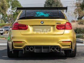 Brand: 2020-2024 BMW 2 Series M2 M3 M4 GTS Style Carbon Fiber Wing