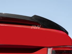 Brand: 2020-2024 BMW 3 Series F30 F80 M4 Style Carbon Fiber Trunk Spoiler