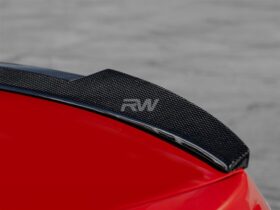 Brand: 2020-2024 BMW 3 Series F30 F80 M4 Style Carbon Fiber Trunk Spoiler