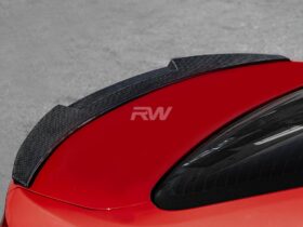 Brand: 2020-2024 BMW 3 Series F30 F80 M4 Style Carbon Fiber Trunk Spoiler