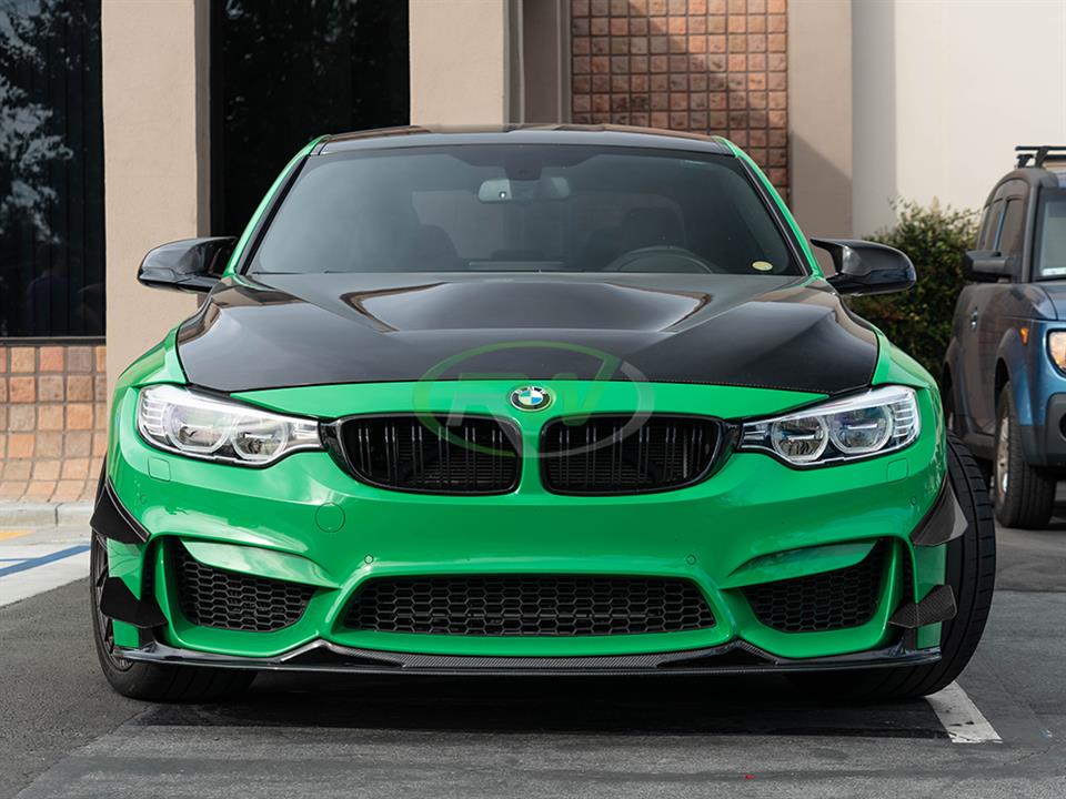 Brand: 2020-2024 BMW 3 Series F80 F82 F83 GT4 Style Carbon Fiber Canards