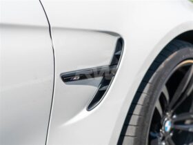Brand: 2020-2024 BMW 3 Series F80 F82 F83 M3 M4 Gloss Black Fender Trim