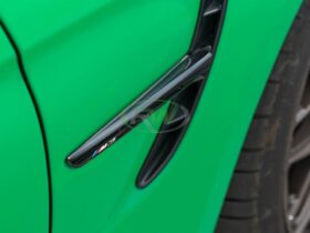 Brand: 2020-2024 BMW 3 Series F80 F82 F83 M3 M4 Gloss Black Fender Trim